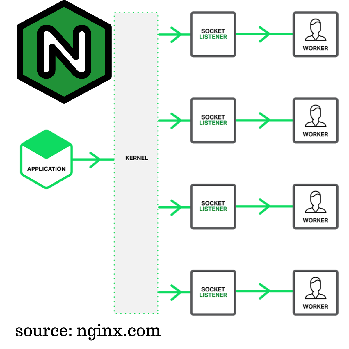 Nginx Multiple Threads with Socket Sharding